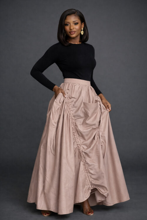 Ayra Skirt-Nude